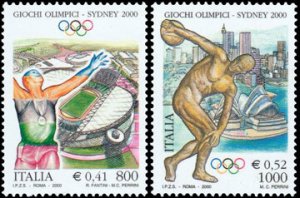 Scott #2363-4 2000 Summer Olympics MNH