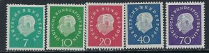 Germany Berlin 9N165-69 MNH 1959 set (ak5090)