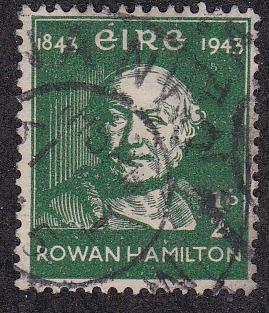 Ireland # 126,  Sir Rowan Hamilton, Used