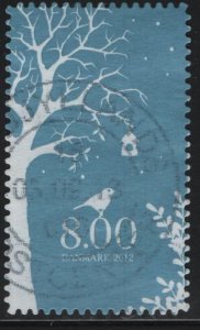 DENMARK  1615 F/VF USED TREE IN WINTER