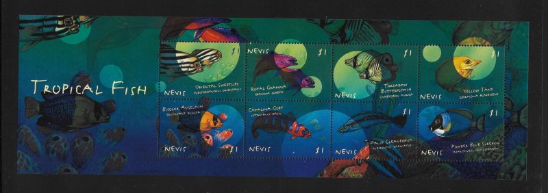 FISH - NEVIS #1191  MNH