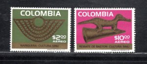 COLOMBIA SC# C621-22  FVF/MNH