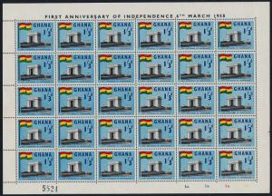 Ghana 17-20 Sheets MNH - Ambassador Hotel, Crest, Flags