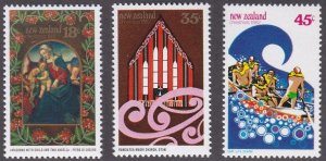 New Zealand # 752-754, Christmas, Mint NH