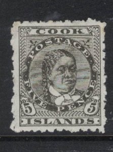 Cook Islands SG 17 MOG (7fuj)