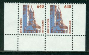 Germany Bund Scott # 1858, pair, mint nh, variation