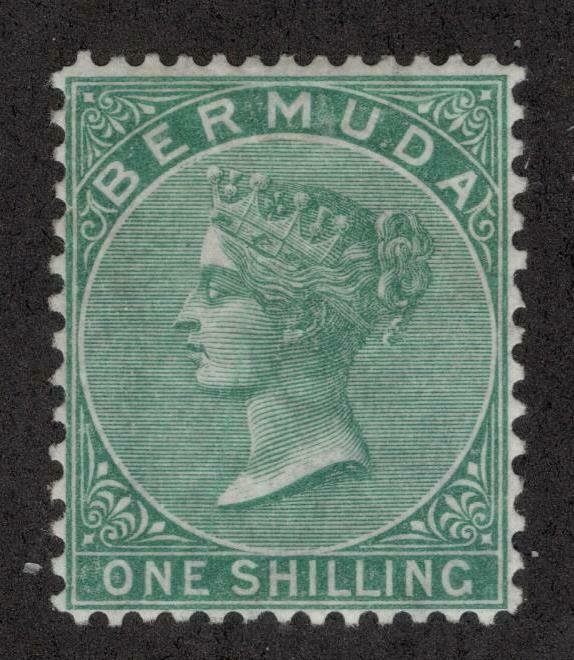 Bermuda #6 > Issue of 1865-74 > MH VF/EF > Disturbed Original Gum > SCV $450