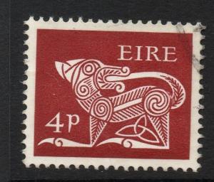 IRELAND SG251 1969 4d DEEP BROWN-RED FINE USED