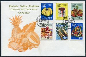 Costa Rica 1980 First Day Cover | Scott C797-C802