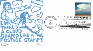 #3878e Cloudscapes Curtis FDC