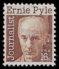 U.S. #1398 MNH; 16c Ernie Pyle (1971) (4)