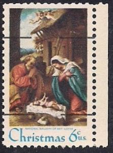 #1414A 6 cent  Nativity T1 mint OG NH EGRADED SUPERB 100 XXF