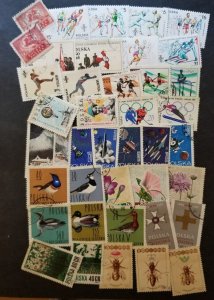 POLAND Vintage Stamp Lot Collection Used  CTO T5851