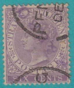 STRAITS SETTLEMENTS 48  USED - NO FAULTS VERY FINE - EXCELLENT - PTH