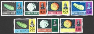 Haiti 1967 Fruits & Vegetables Set #562-65, C277-279 VF-NH