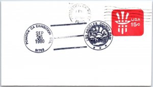 US SPECIAL EVENT COVER LOS ANGELES COUNTY FAIR AT POMONA CALIFORNIA 1980 - G