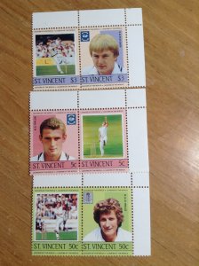 St Vincent  #  795/797-798  MNH