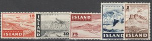 ICCELAND #C21-6 MINT LIGHTLY HINGED COMPLETE