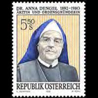 AUSTRIA 1992 - Scott# 1572 Physician Dengal Set of 1 NH