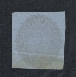 Salvador Unused Cut Square from 1891 (S0183)