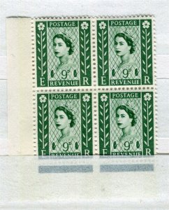 BRITAIN; SCOTLAND 1958-67 early QEII issue MINT MNH Unmounted CORNER BLOCK