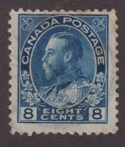 Canada 115 King George V Admiral 8¢ 1925