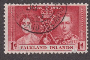 Falkland Islands 82 Coronation Issue 1937