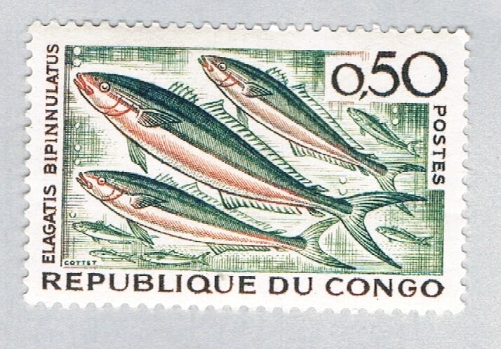 Congo Fish green 50c (AP128720)
