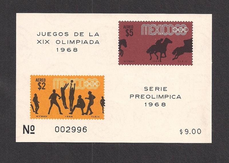 MEXICO SC# C338a VF LH 1968