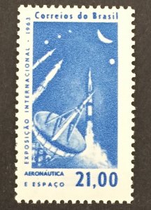 Brazil 1963 #953, Space Exhibition, MNH.
