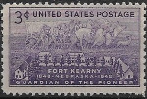 1949 United States Fort Kearny  SC# 970 Mint