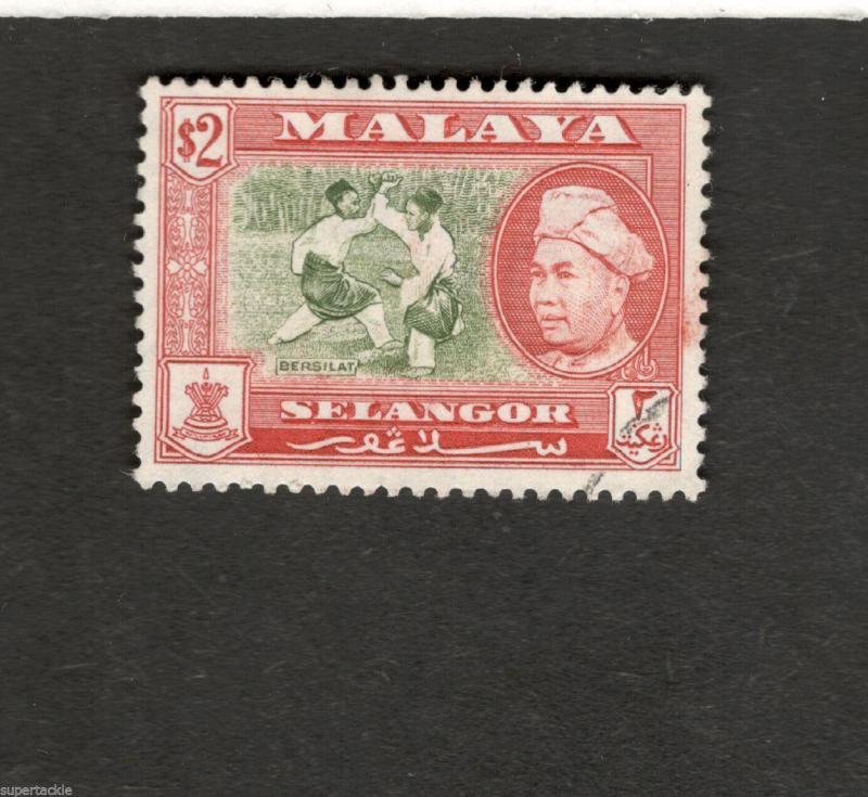 1960 Malaya Selangor SCOTT #111 Θ used stamp