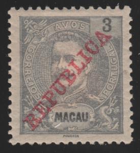 Macau 149 King Carlos O/P 1911
