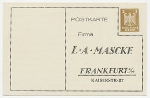 Postal stationery Germany Order card Tobacco - Cigars - Cigarettes