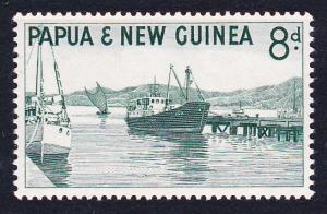 Papua NG Waterfront Port Moresby 8d 1v SG#47 SC#157