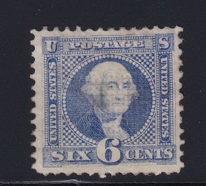 115 VF original gum previously hinged nice color cv $ 2500  see pic 