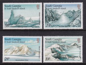 South Georgia 135-138 MNH VF