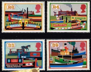 Great Britain 1993, Mi.# 1459-1462 MNH, Inland Waterways