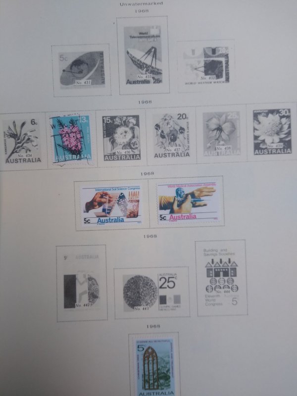collection on pages Australia miscellaneous PS: CV $83