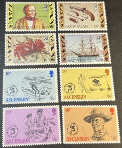 ASCENSION ISLAND # 301-308-MINT NEVER/HINGED--2 COMPLETE SETS---1982