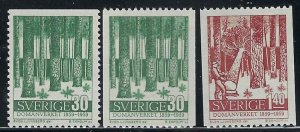 Sweden 544-46 MNH 1959 set (fe9416)