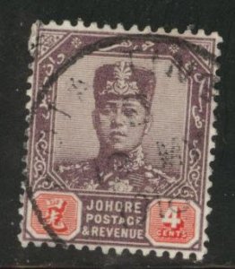 Malaya Jahore Scott 79 used 1910-18