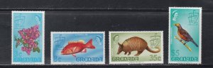 Grenada # 296 / 309, Flora & Fauna, Partial Set, Mint NH, 1/2 Cat.