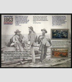 PCBstamps   US #4787/4788 S.S. $5.52(12x{46c}) Civil War, MNH, (4)