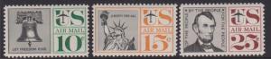 USA Sc#C57-C59 MH Set