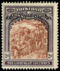 Trinidad #91  Unused MOG - Landing of Columbus (1891)