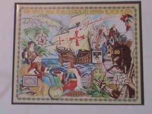 CUBA-2003-SC#4299-ST.637-ARRIVAL OF CHRISTOPHER COLUMBUS TO CUBA S/S CTO-