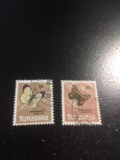 Tanzania sc 36,38 u Butterfly