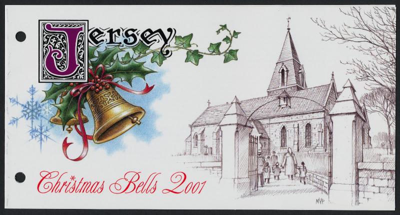 Jersey 1011-2 in folder MNH Christmas, Music, Bell, Santa, Nativity