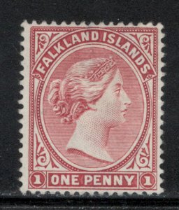 Falkland Islands 1891 Queen Victoria 1p Scott # 11 MHNG